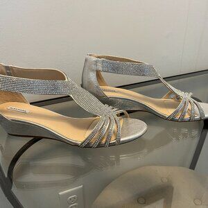 Silver Dressy Heels
